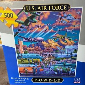 Dowdle U.S. Air Force 500-Piece Jigsaw Puzzle - Blue Multi